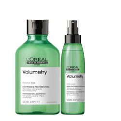 PACK CHAMPÚ Y BRUMA TEXTURIZANTE VOLUMEN CABELLOS FINOS - VOLUMETRY SERIE EXPERT DE L'OREAL PROFESSIONNEL