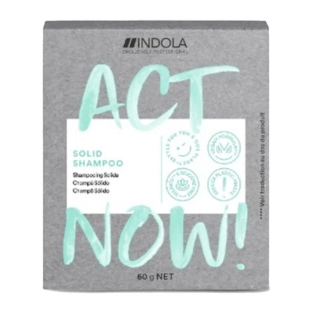 CHAMPÚ SÓLIDO ACT NOW 60GR DE INDOLA