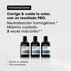 CHAMPÚ CHROMA CREME AZUL SERIE EXPERT 300ML DE L'OREAL PROFESSIONNEL